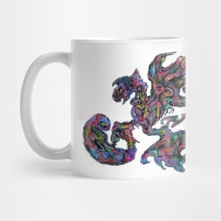 Ghost dragon Mug